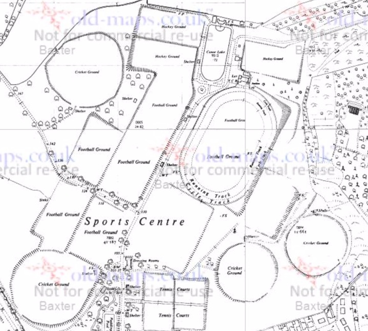 Southampton - Sports Centre : Map credit National Library of Scotland